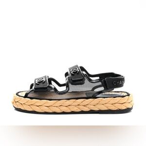 Chanel Dad Sandals Size 38